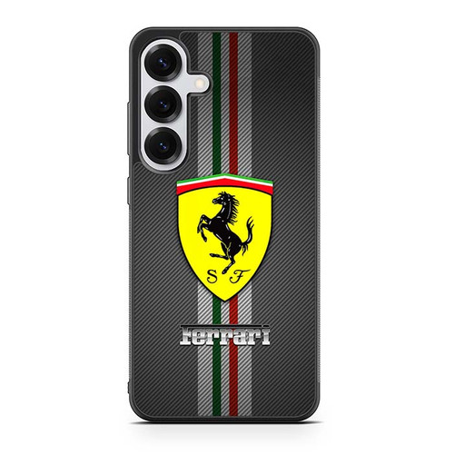 Ferrari Logo Sports Samsung Galaxy S25 Case