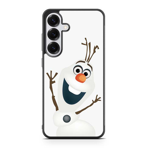 Frozen Olaf Stick Arm Salute Samsung Galaxy S25 Case