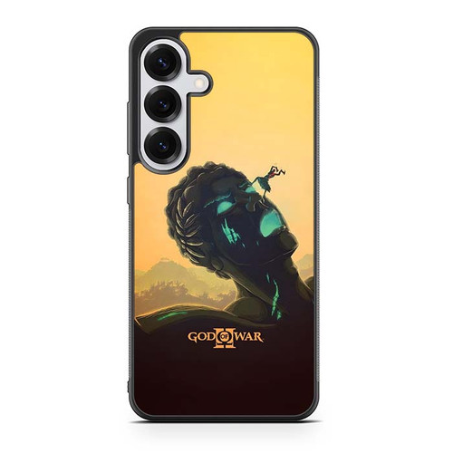 God of War II against the Colossus of Rhodes Samsung Galaxy S25 Case