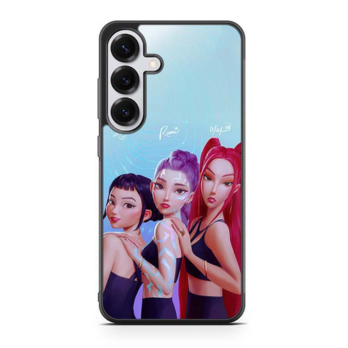 K Pop Demon Hunters Rumi Mira Zoey Samsung Galaxy S25 Case