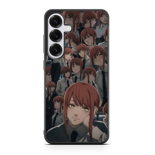Makima Control Devil Collages Samsung Galaxy S25 Case