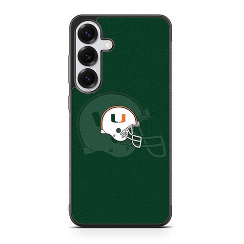 Miami Hurricanes Helmet Samsung Galaxy S25 Case