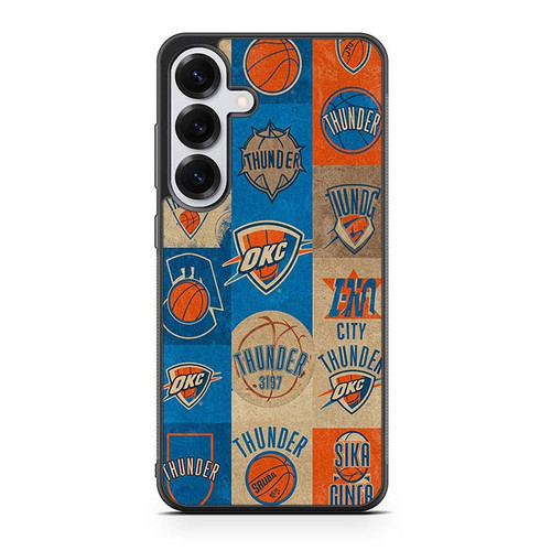 Oklahoma City Thunder Retro Samsung Galaxy S25 Case