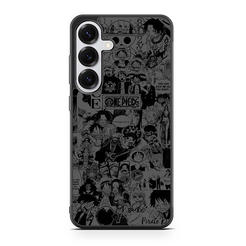 One Piece manga collage Samsung Galaxy S25 Case