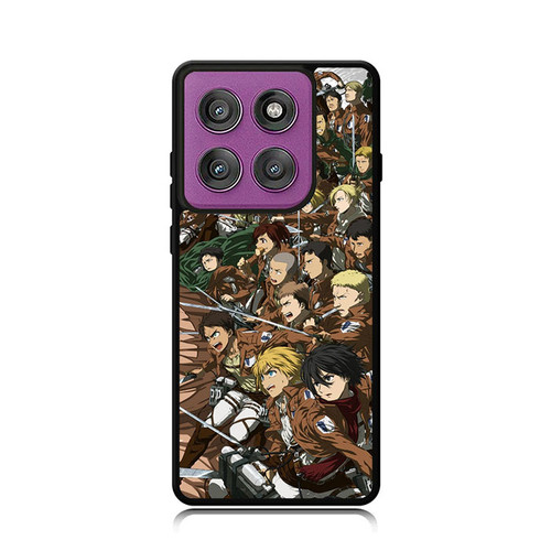 Attack on Titan All Characters Motorola Moto G Power 5G 2025 Case