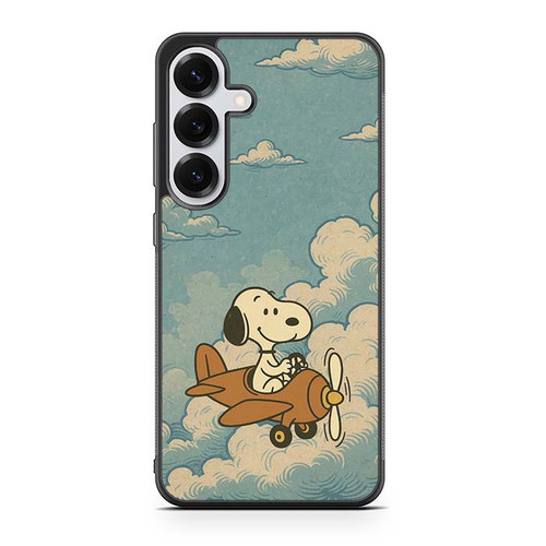 Snoopy Wings of a Hero Samsung Galaxy S25 Case