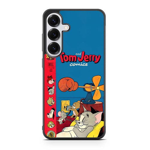 Tom and Jerry Punchline Samsung Galaxy S25 Case