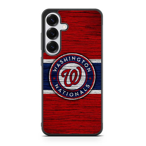 Washington Nationals Wooden Pattern Samsung Galaxy S25 Case
