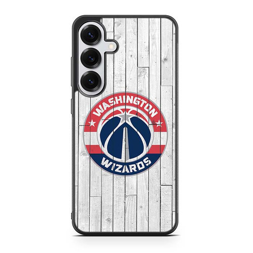 Washington Wizards Wooden Pattern Samsung Galaxy S25 Case