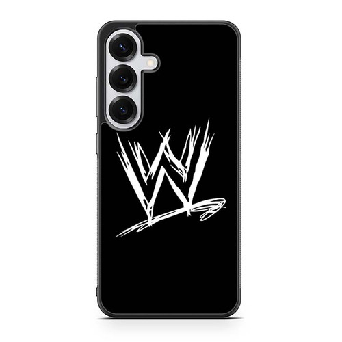 WWE Logo Black Samsung Galaxy S25 Case