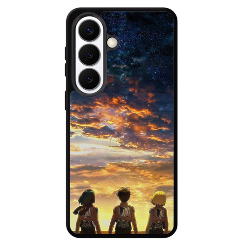 Attack on Titan Trio Samsung Galaxy S26 Case