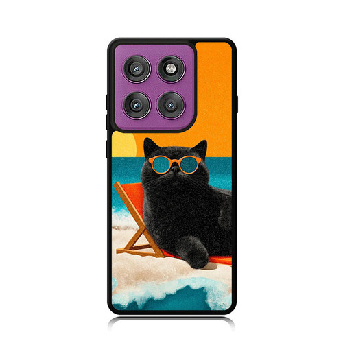 Chill Like a Cat Motorola Moto G Power 5G 2025 Case