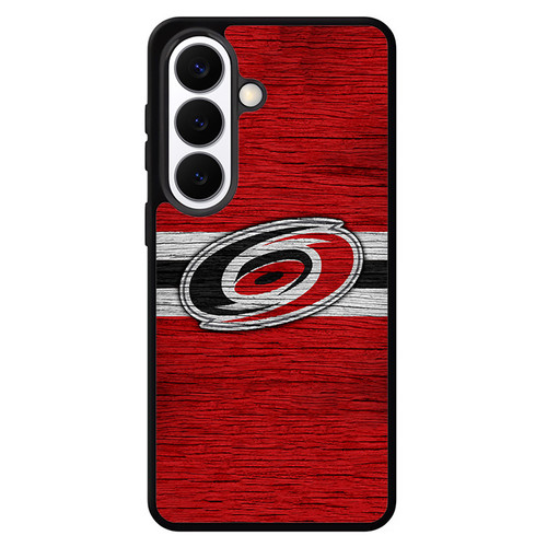Carolina Hurricanes Wooden Pattern Samsung Galaxy S26 Case