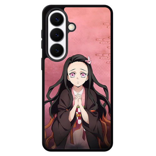 Demon Slayer Nezuko Cute Samsung Galaxy S26 Case