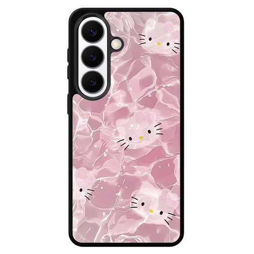 Hello Kitty Pink Marble Samsung Galaxy S26 Case