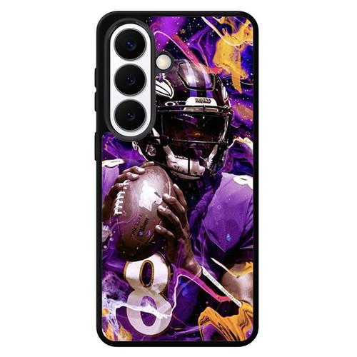 Lamar Jackson Baltimore Ravens 02 Samsung Galaxy S26 Case