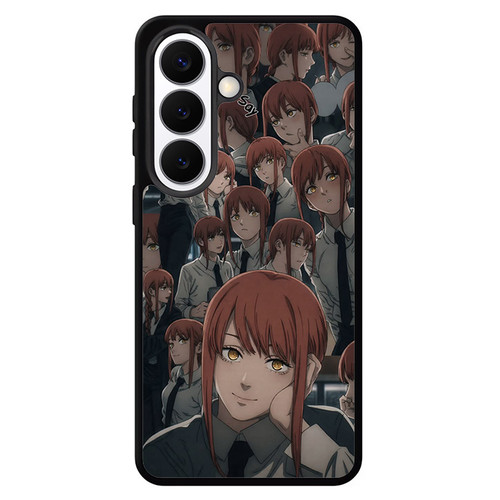 Makima Control Devil Collages Samsung Galaxy S26 Case