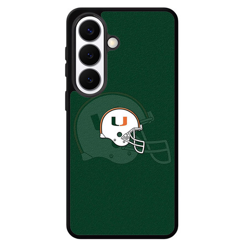 Miami Hurricanes Helmet Samsung Galaxy S26 Case