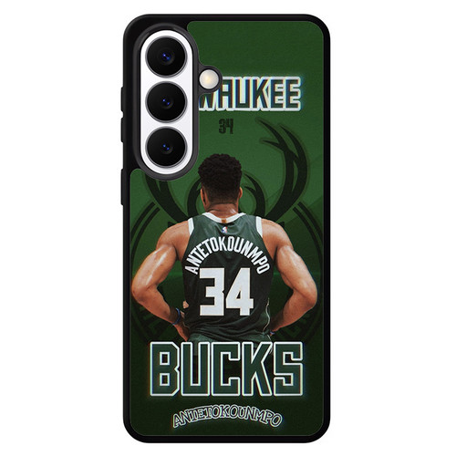 Milwaukee Bucks Antetokounmpo 34 Samsung Galaxy S26 Case