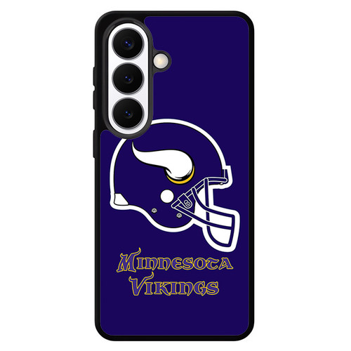 Minnesota Vikings Helmet Samsung Galaxy S26 Case