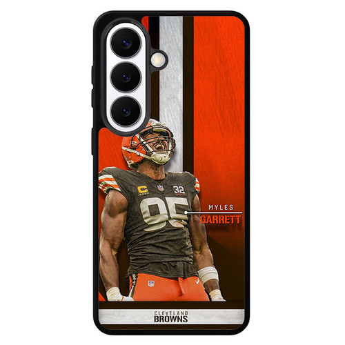 Myles Garrett Cleveland Browns 01 Samsung Galaxy S26 Case