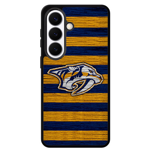 Nashville Predators Wooden Pattern Samsung Galaxy S26 Case