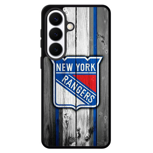 New York Rangers Wooden Pattern Samsung Galaxy S26 Case
