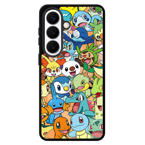 Pokemon starter collage Samsung Galaxy S26 Case