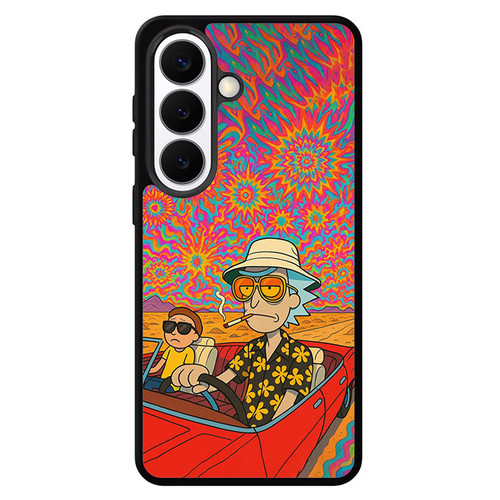 Rick and Morty Psychedelic Vibe Samsung Galaxy S26 Case