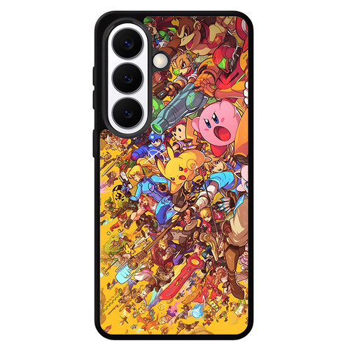 Super Smash Bros Ultimate Mural Samsung Galaxy S26 Case