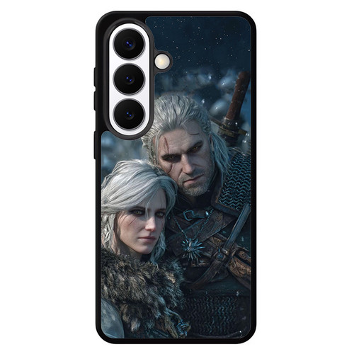 The Witcher III Geralt and Ciri Samsung Galaxy S26 Case