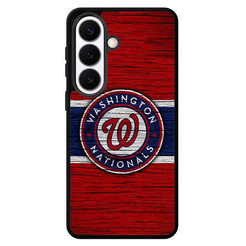 Washington Nationals Wooden Pattern Samsung Galaxy S26 Case