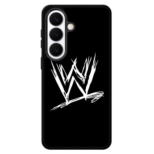 WWE Logo Black Samsung Galaxy S26 Case