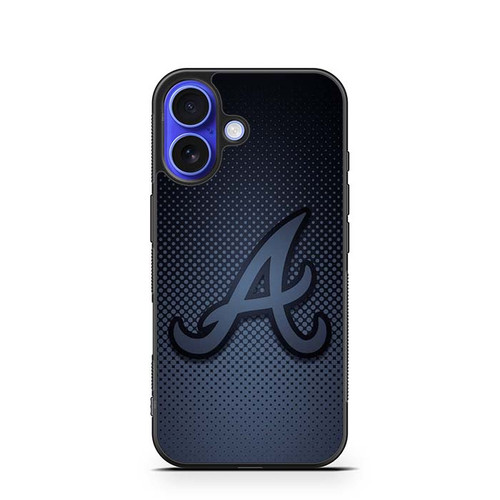 Atlanta Brave Noir iPhone 16 Case