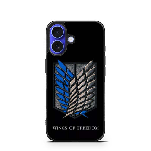 Attack on Titan Wings of Freedom iPhone 16 Case