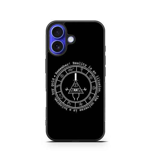 Bill Cipher Gravity Falls iPhone 16 Case