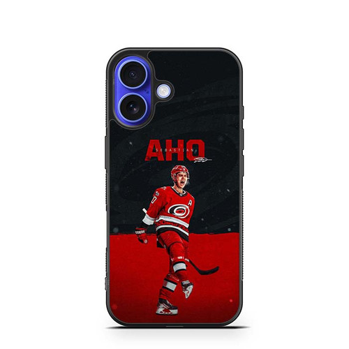 Carolina Hurricanes Sebastian Aho iPhone 16 Case