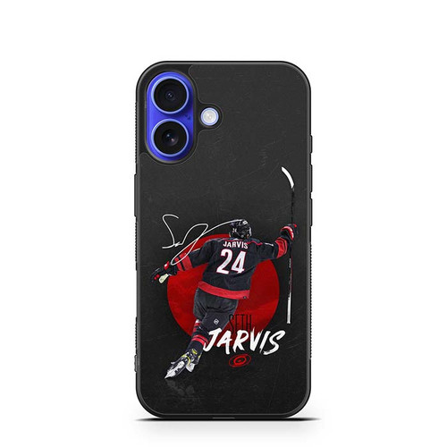 Carolina Hurricanes Seth Jarvis iPhone 16 Case