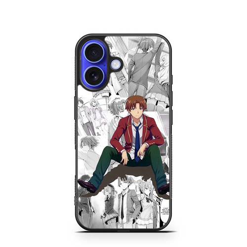 Classroom of the Elite Kiyotaka Ayanokouji iPhone 16 Case