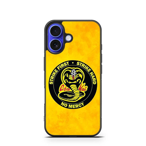 Cobra Kai No Mercy iPhone 16 Case