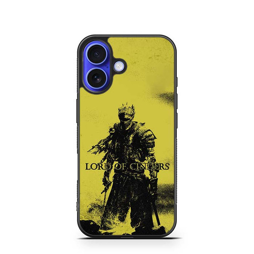 Dark Souls Cinder and Ash iPhone 16 Case
