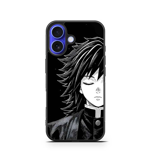 Demon Slayer Giyu The Serenity of Water iPhone 16 Case