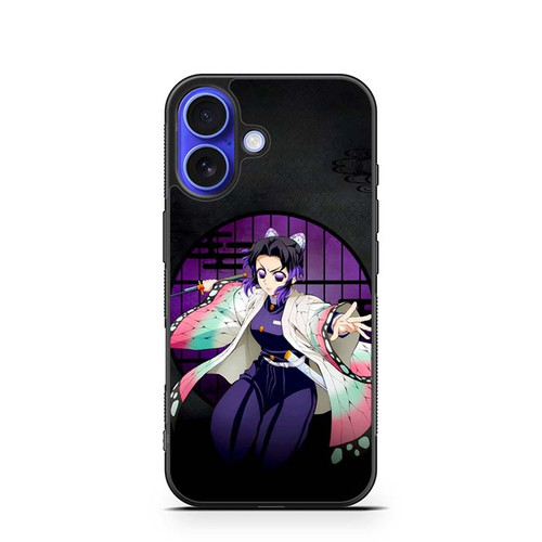 Demon Slayer Shinobu Kocho The Butterflys Sting iPhone 16 Case