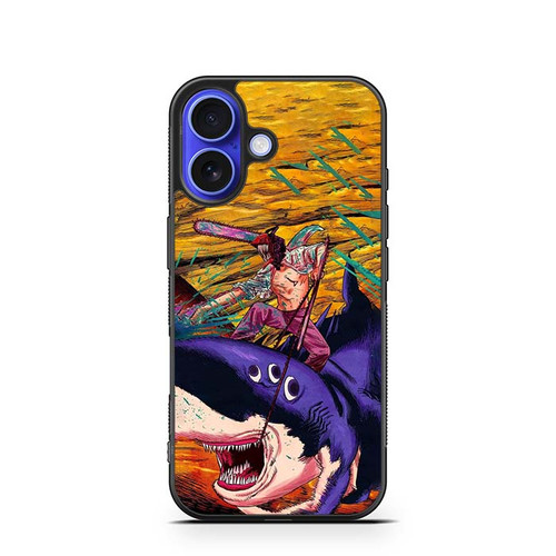 Denji Ride Shark Fiend iPhone 16 Case