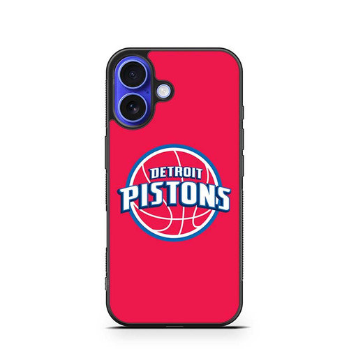 Detroit Pistons Logo iPhone 16 Case