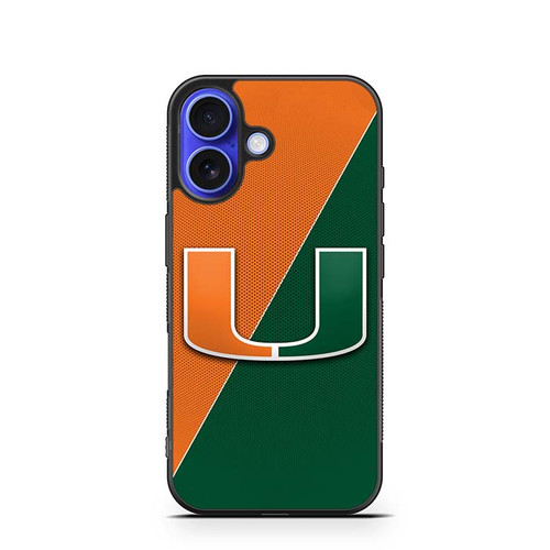 Miami Hurricanes 05 iPhone 16 Case