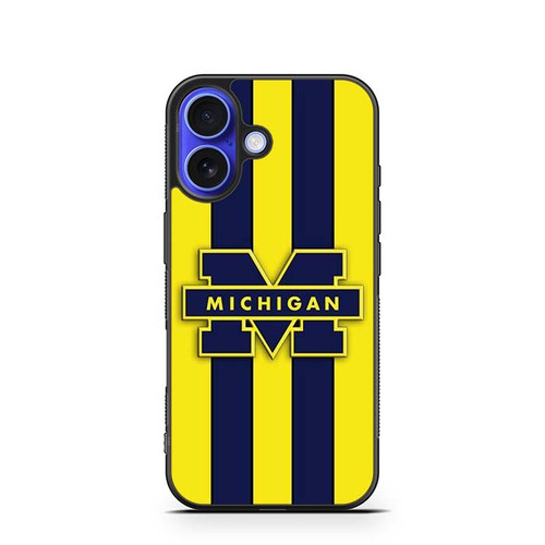 Michigan Wolverines The Big House Heritage iPhone 16 Case