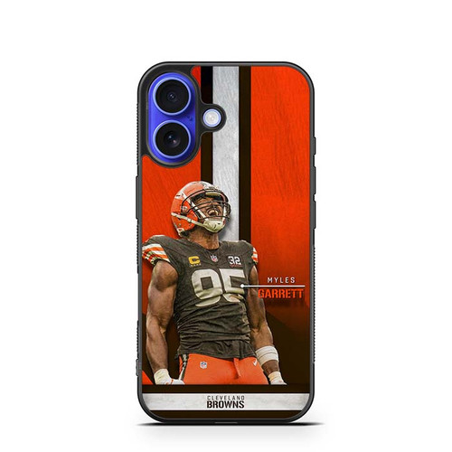 Myles Garrett Cleveland Browns 01 iPhone 16 Case
