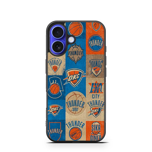 Oklahoma City Thunder Retro iPhone 16 Case