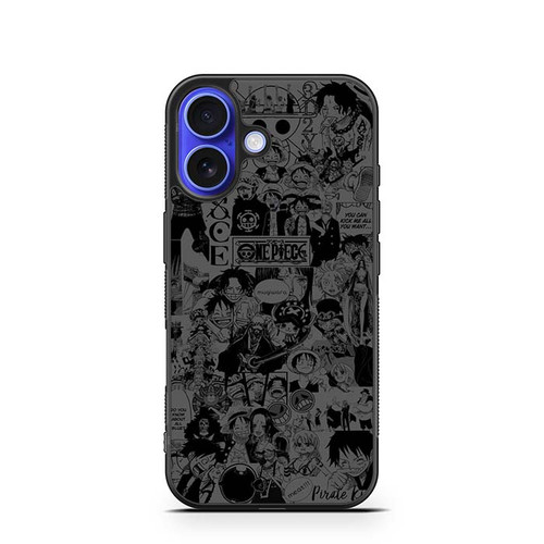 One Piece manga collage iPhone 16 Case